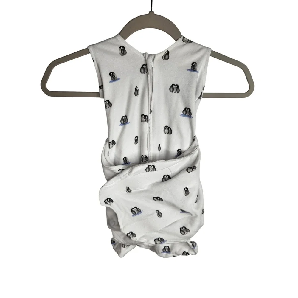 Halo‎ Baby Sleep Sack Swaddle Newborn 0-3 Months Cotton Penguin Print